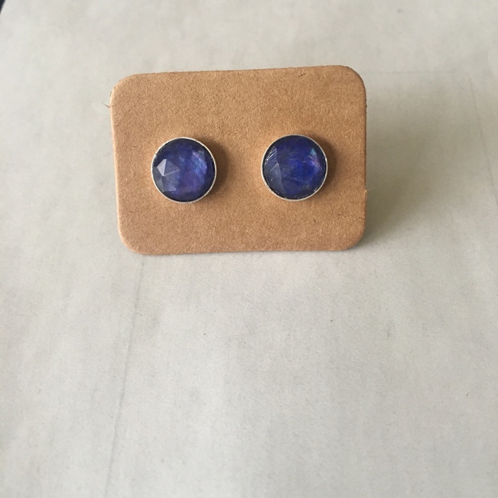 Lapis Lazuli stud earrings